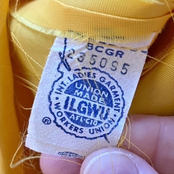 Vintage 60’s/70’s Bright Floral poly‎ crepe chiffon Maxi with Mock Smocking - Picture 11 of 11